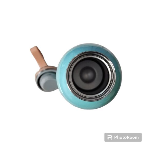 NWOT I Love Summer Blue & Pink Metal Stainless Steel 20oz Water Bottle - Picture 5 of 7